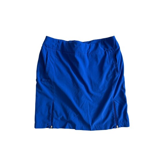 CHICOS Zenergy Royal Blue Golf Skort Size Chicos .5 / US Small 6 - Picture 7 of 7